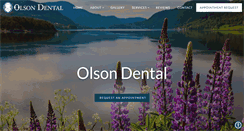 Desktop Screenshot of olsondental.com